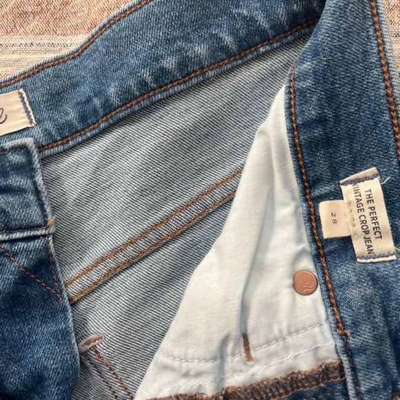 Madewell perfect vintage crop Jean - Picture 5 of 5